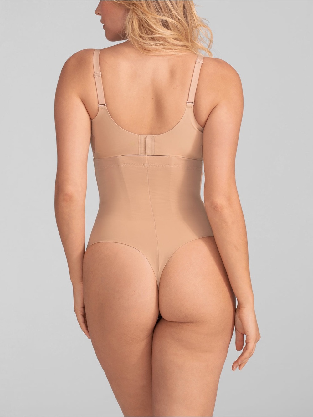 Honeylove NWT Superpower Thong Shapewear HLSPT01 Sand Sz M - Picture 2 of 7